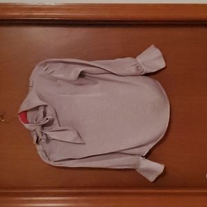 Champagne blouse from Bannana Republic